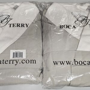 (2) Luxury Spa Bathrobes NWT
